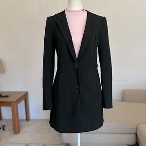 Zara long fitted blazer